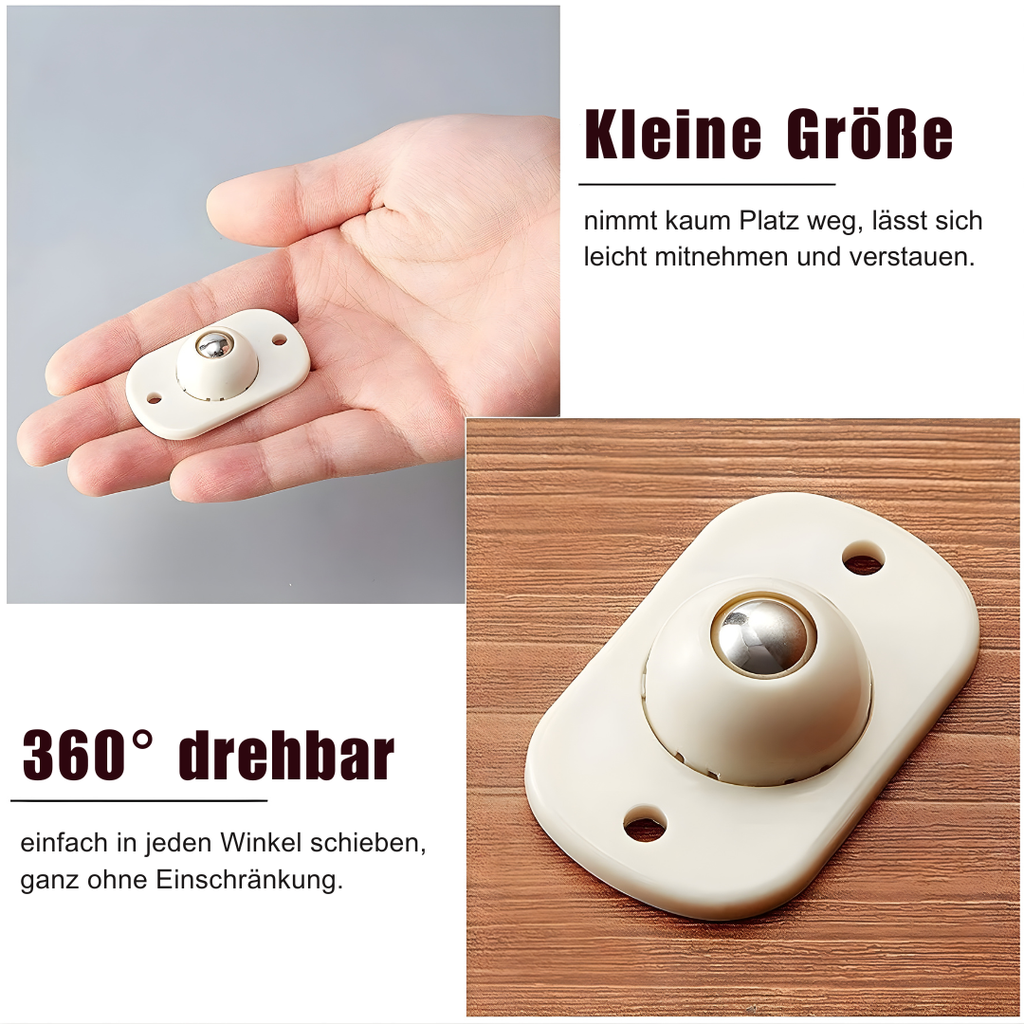 StickyWheels™ - Adhesive wheels (1+1 FREE)