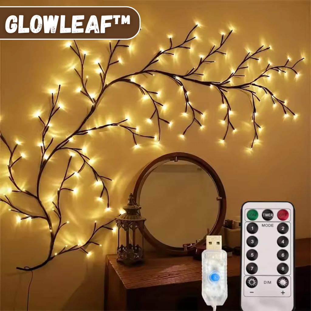 GlowLeaf™ - Enchanted Willow Vine Lights