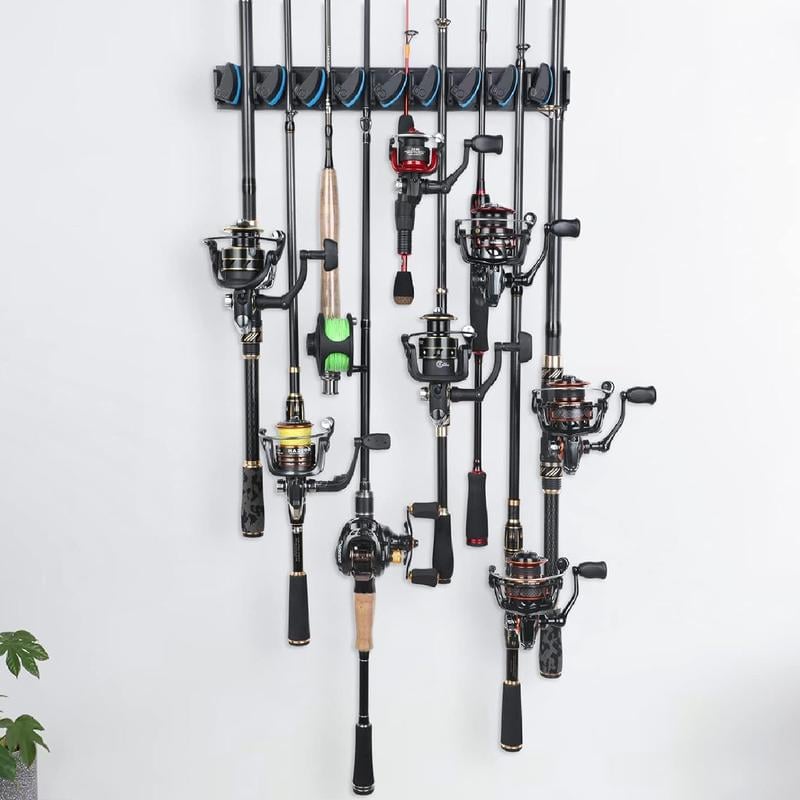 🔥Wall Mounted Fishing Rod Rack