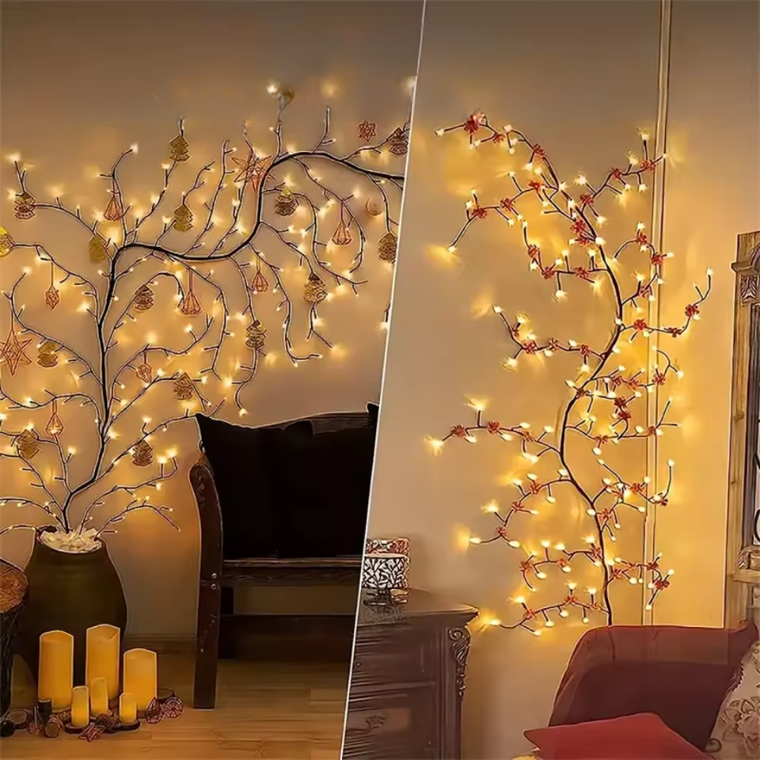 GlowLeaf™ - Enchanted Willow Vine Lights