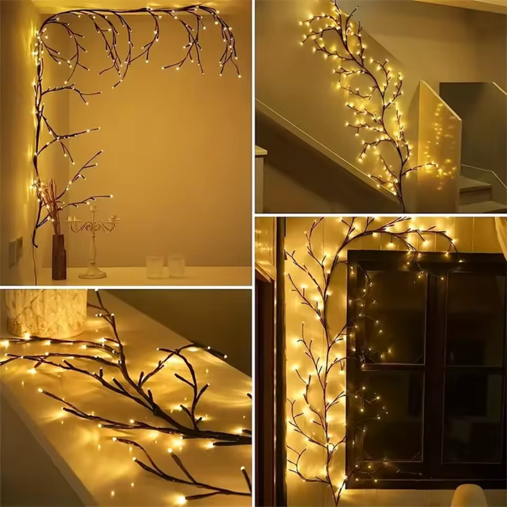 GlowLeaf™ - Enchanted Willow Vine Lights