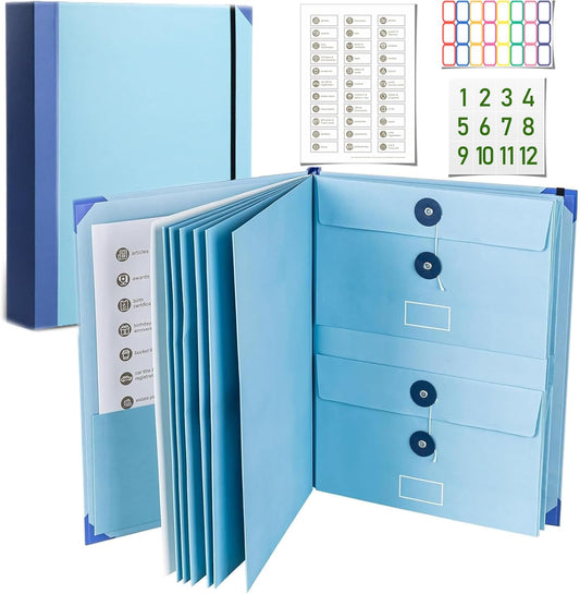 Last Day 49% OFF🔥Accordion File Organizer Manila Pocket Document Folder