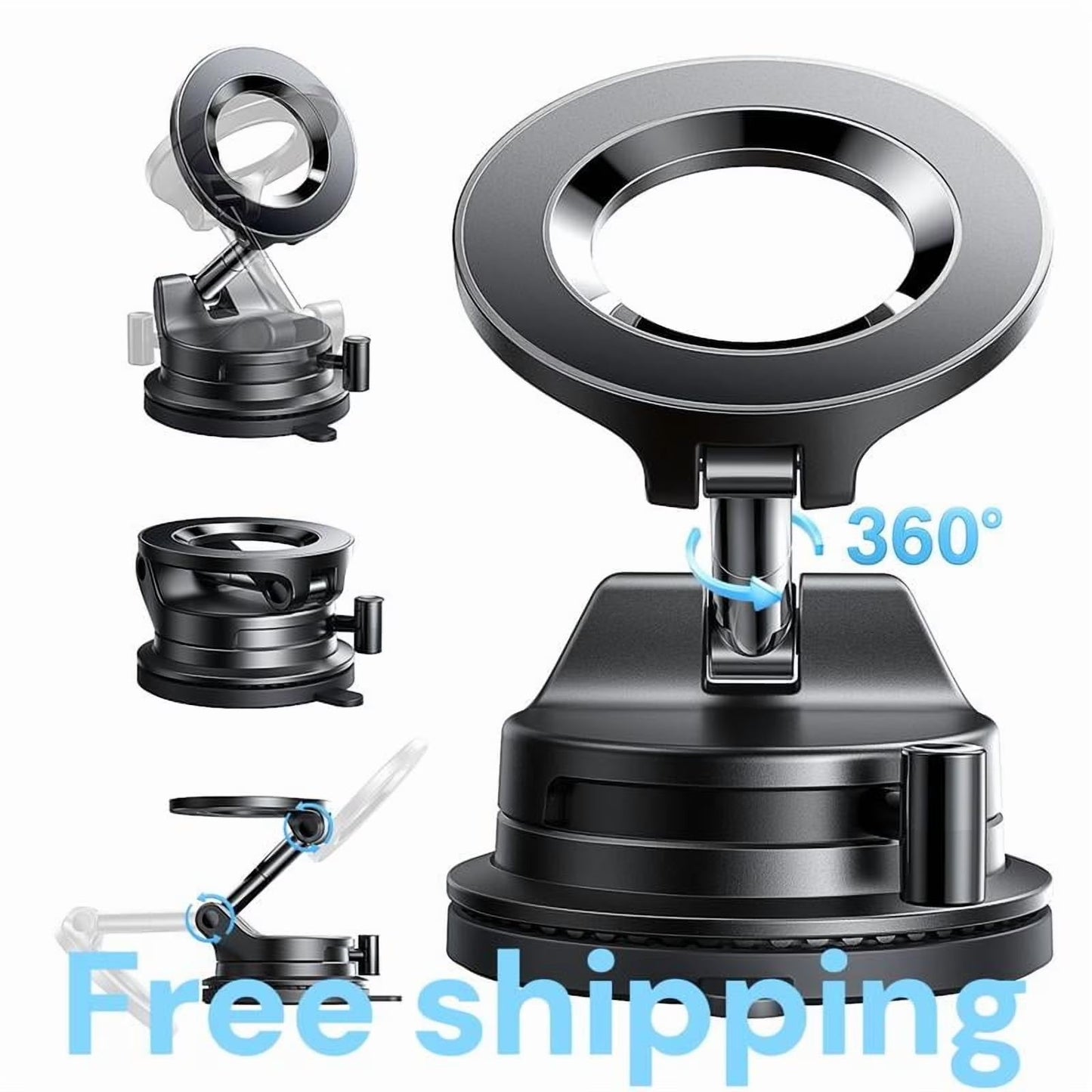 🔥Get yours 50% off today!🔥-📱 LISEN Vacuum MagSafe Car Mount