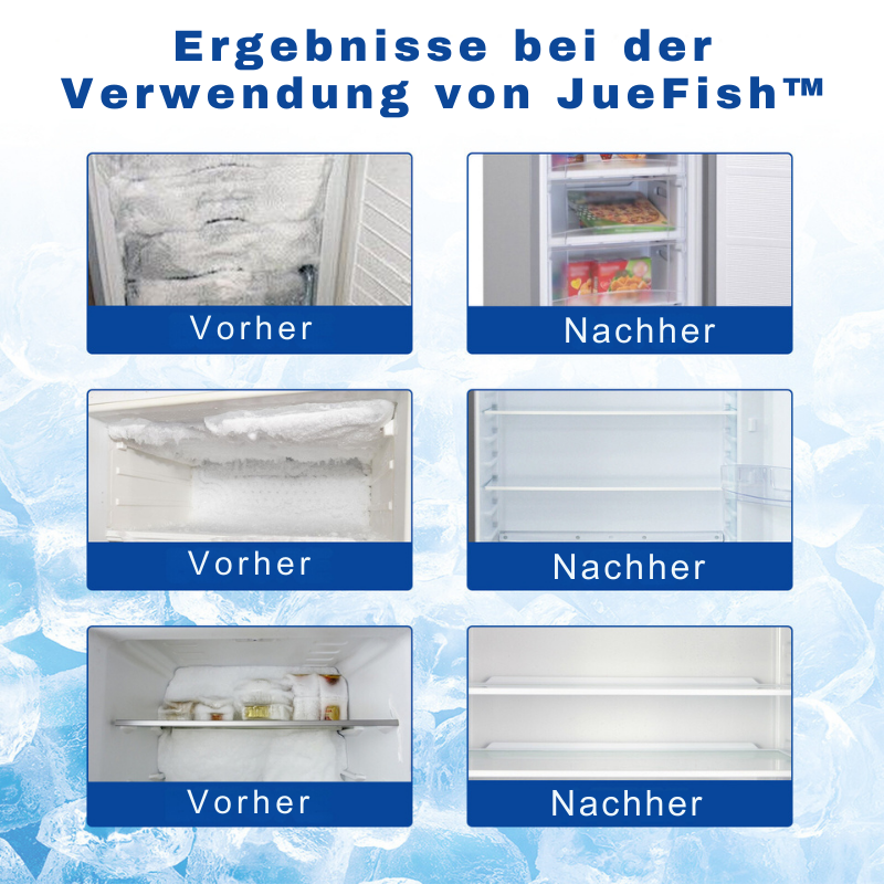 Jue Fish™ - Refrigerator and Freezer Defrosting Spray