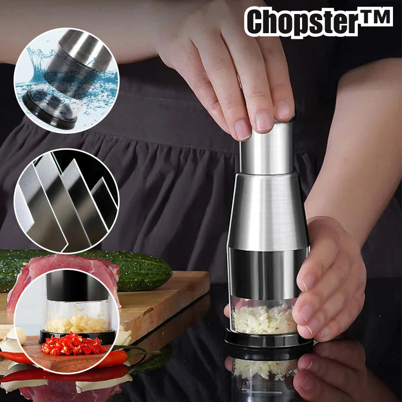 Chopster™ - Manual kitchen chopper